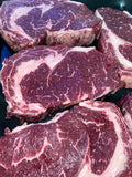 Dexter rib-eye steak